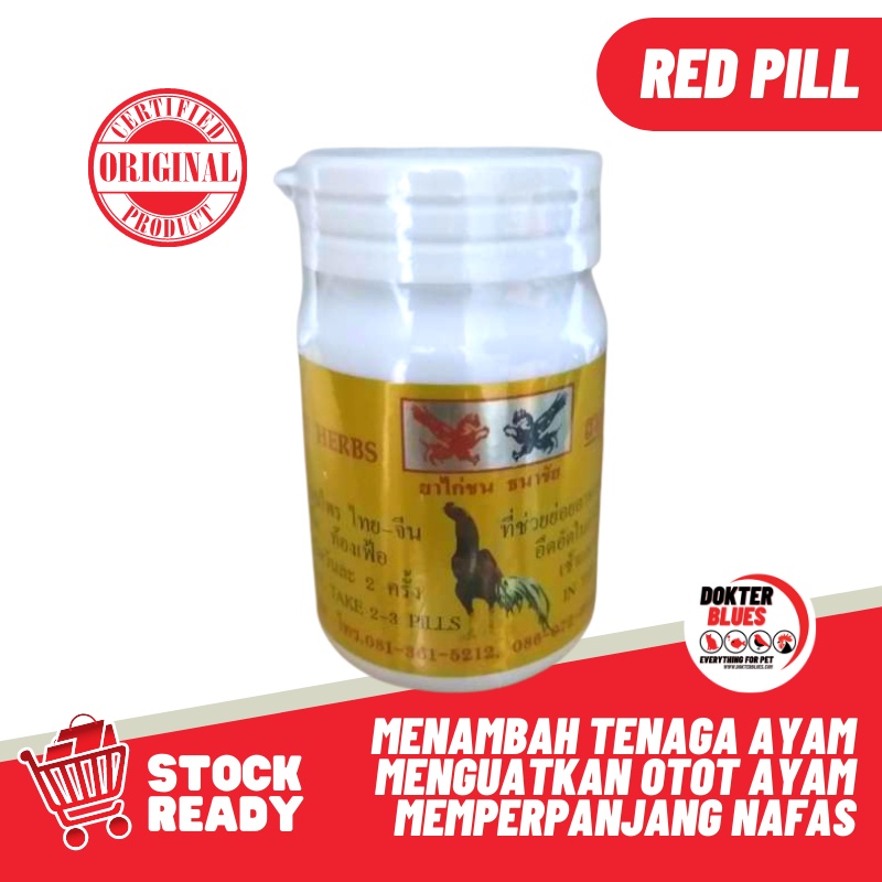 Kamlang Kering MB Special Gold Redpill Isi 100 Butir