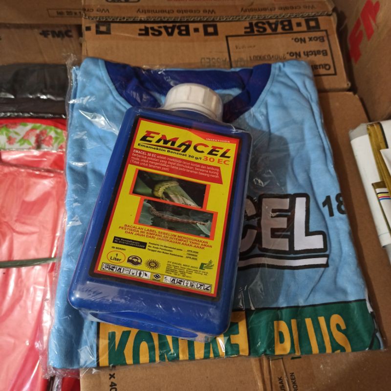 INSEKTISIDA EMACEL 30 EC 1 LITER PEMBASMI ULAT FREE KAOS