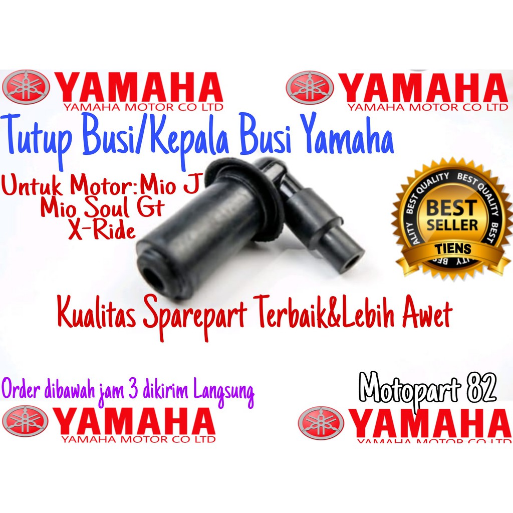 Tutup Busi Yamaha/ Cangklong Busi yamaha/Padudan Busi Yamaha/Kepala Busi Yamaha - Mio J - Mio Soul G