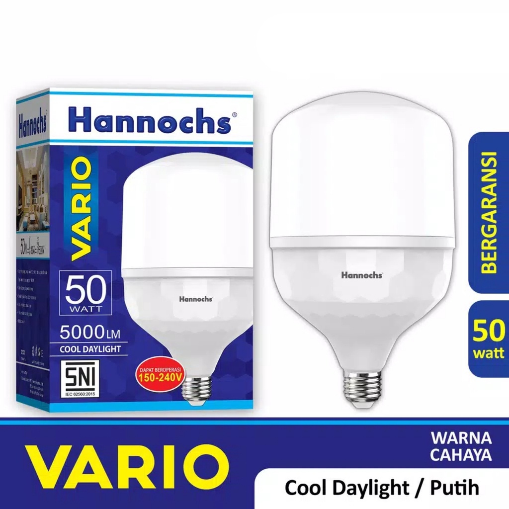 Hannochs Lampu LED Capsule Vario 50 Watt - Cahaya Putih