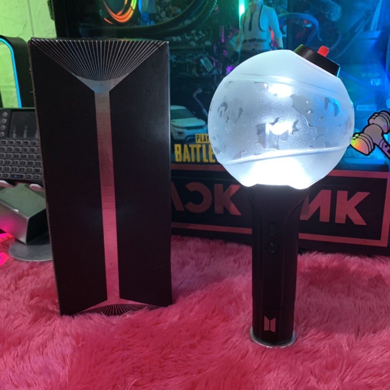 Jual PROMO!! BTS Lightstick Ver.3 Army Bomb Lightstick Kpop Konser FREE ...