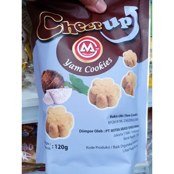 

CHEER UP COOKIES 120GRAM/MAKANAN RINGAN/COOKIES IMPORT/CEMILAN/KUKIS