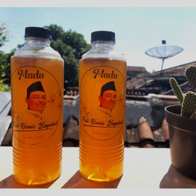 

Madu Hutan Liar Pak Hanis, 500ml, 100% madu hutan asli