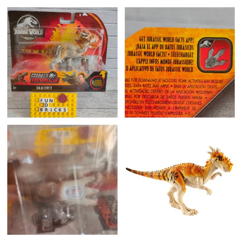 Mattel Jurrasic World Dino Rivals Dracorex