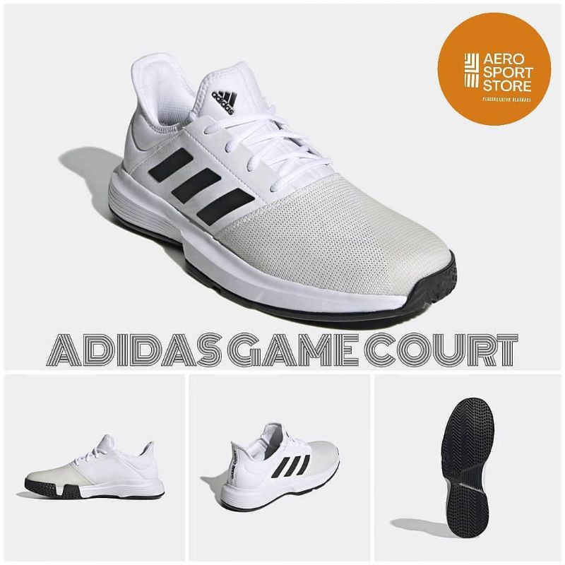 [ SEPATU TENIS LAPANGAN ADIDAS GAME COURT ]