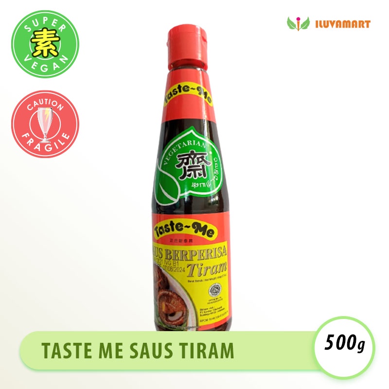 

Taste Me Saus Berperisa Tiram 500gr Saus Tiram Oyster Sauce Vegetarian