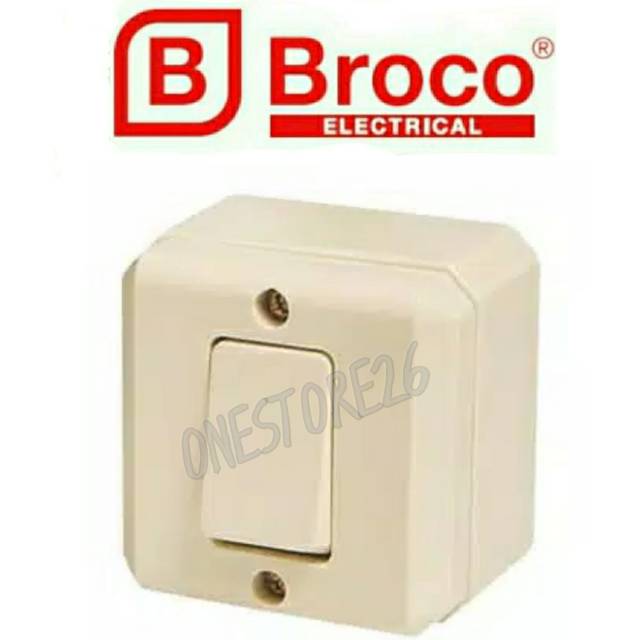 SAKLAR ENGKEL OB BROCO/SAKLAR TUNGGAL OB BROCO
