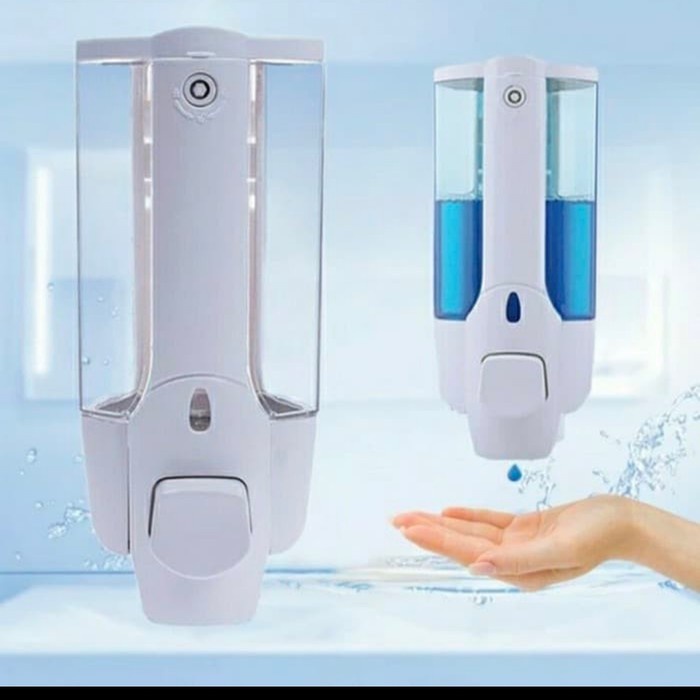 Tempat Sabun  DISPENSER SABUN SINGLE SOAP DISPENSER Peralatan Kamar Mandi Wadah Sabun Gantung 304SR