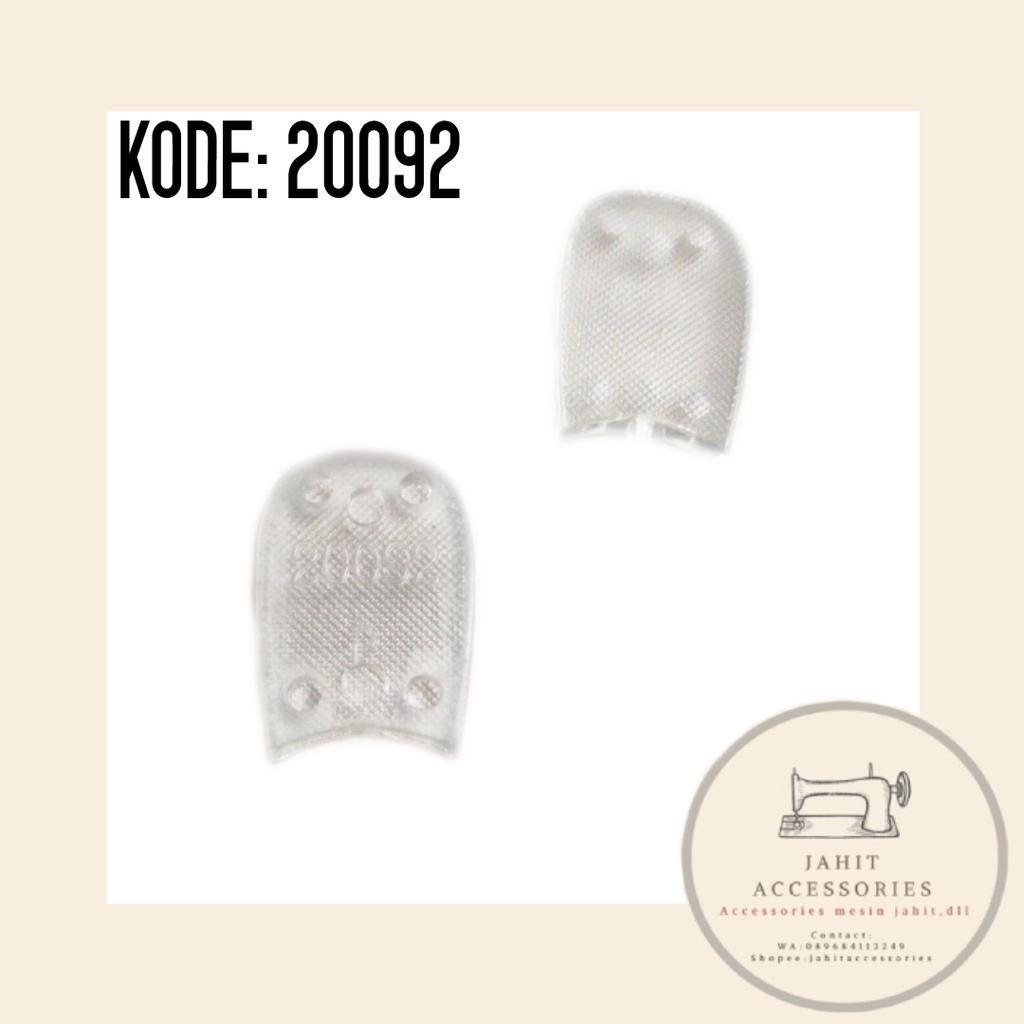 Tutup Alas Hak Kaca Tinggi / Heels (Kode 20092) Heel Tip Perawatan Aksesoris Alas Sepatu Hak Wanita