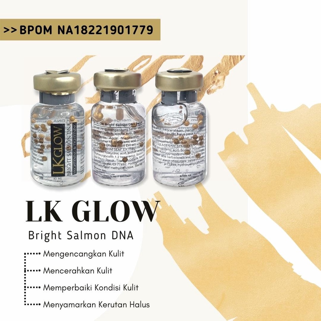 BEAUTY SKIN CARE LK GLOW SERUM SKIN BOOSTER SALMON DNA