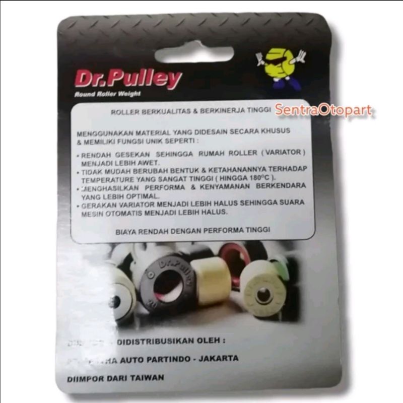 Roller roler beat spacy scoopy karbu 9 gram dr pulley