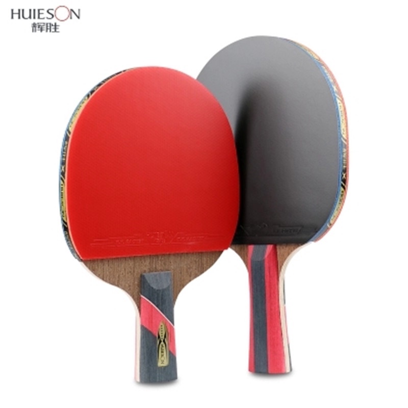 Huieson Bat Pingpongtenis Meja 6 Bintang Bahan Carbon Fiberkaret