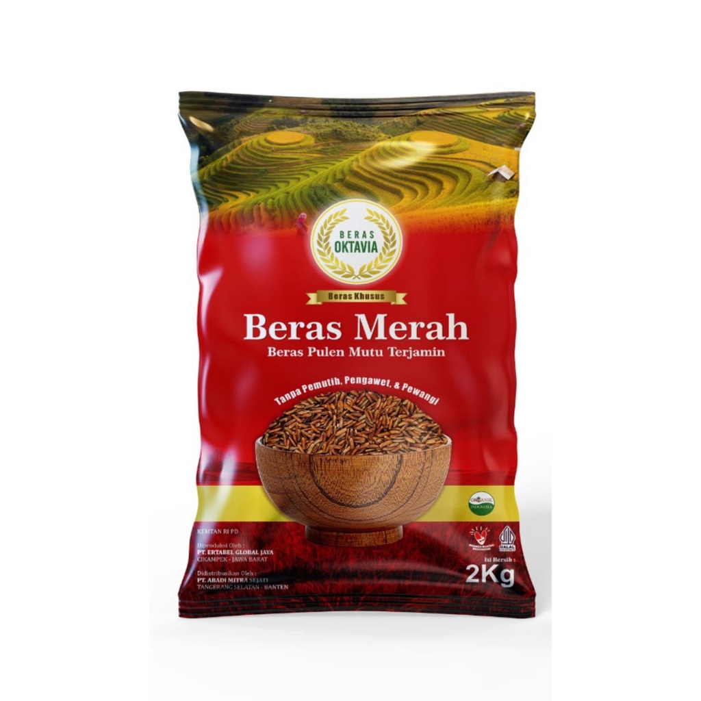 

Beras Oktavia Merah 1kg