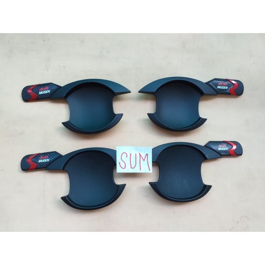 BRV Outer mobil BRV hitam doff tulisan mugen