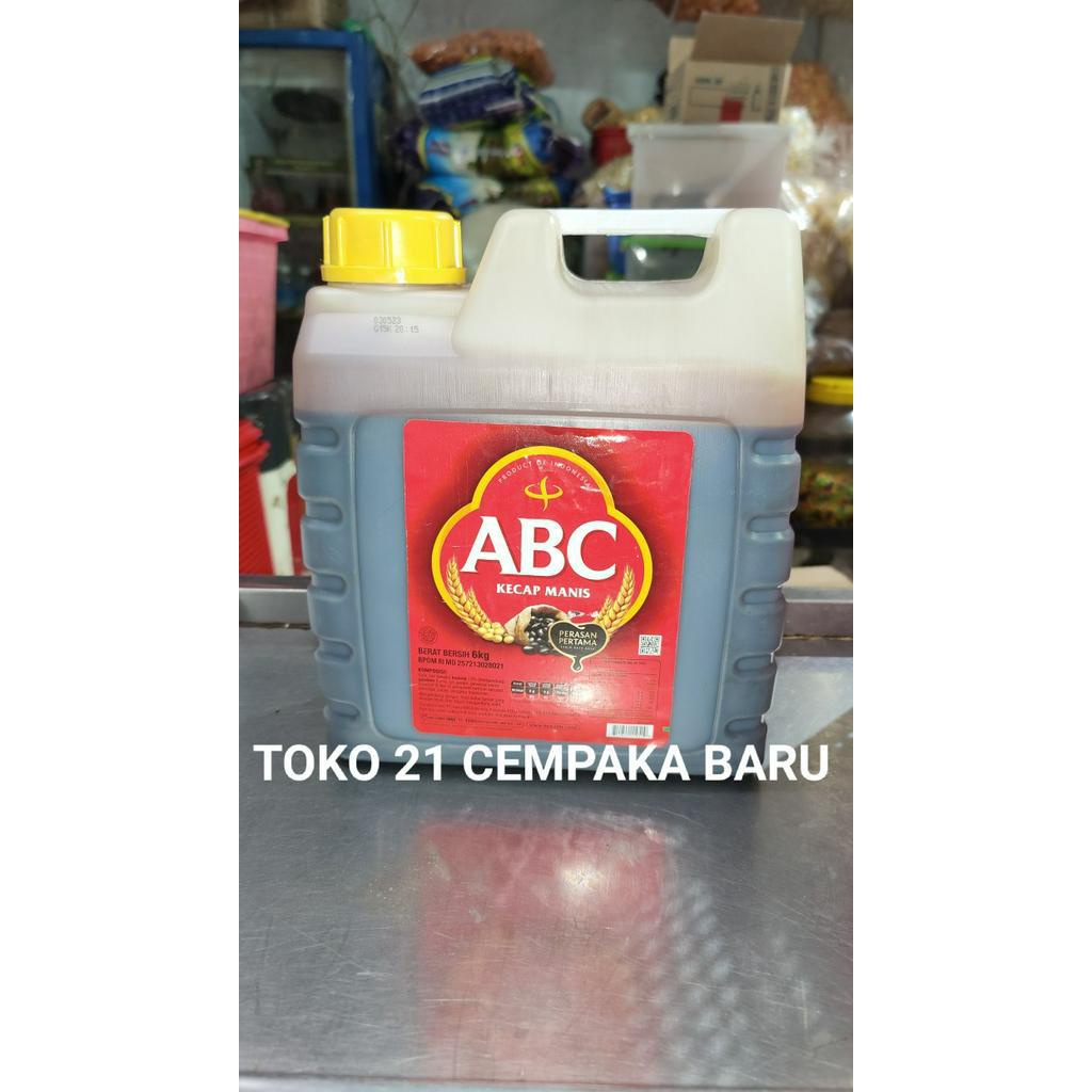 

ABC Kecap MANIS Jerigen 6 KG | ABC Kecap Manis 6KG Murah Promo