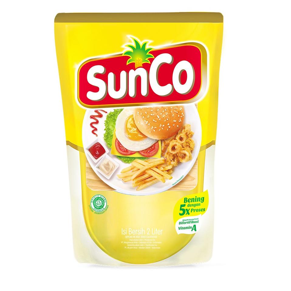 

Super Promo➧ Sunco Minyak Goreng Refill 2L - Twinpack 35