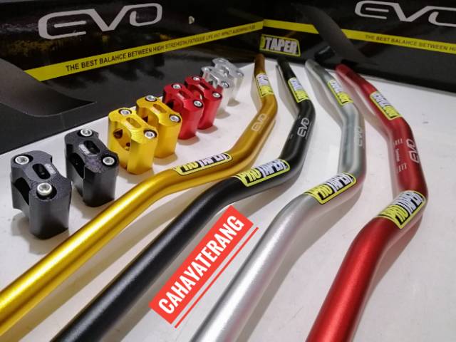 STANG PROTAPER ORIGINAL TIPE LOW EVO RAISER TEBAL 5MM UNIVERSAL NMAX - XRIDE - BEAT STREET