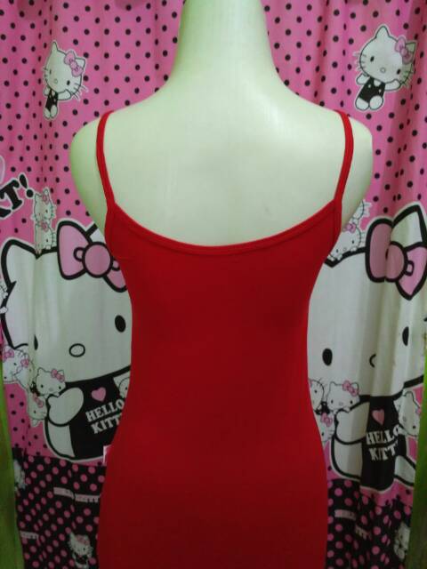 Miranda Tank Top Adem Nyaman model Tali Kecil   Size L - XXL Rayon Grade A