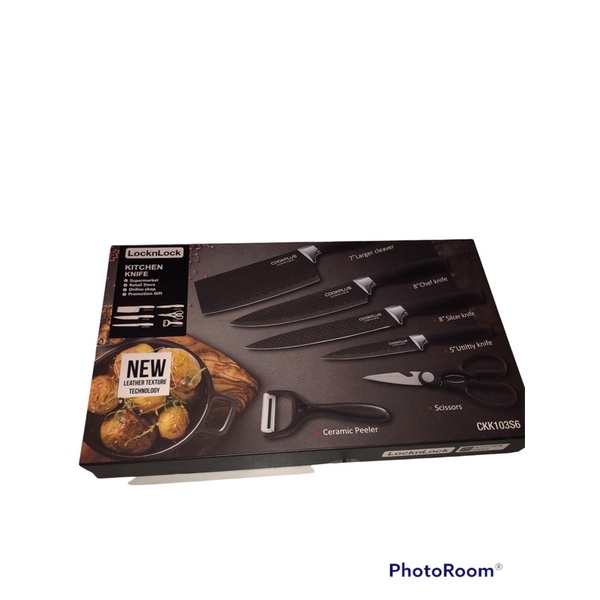 lock n lock Pisau Set isi 6 pcs