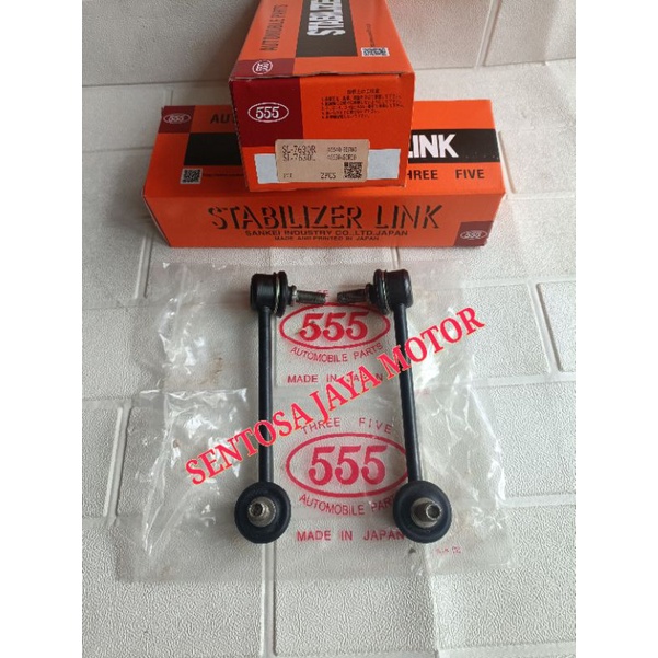 LINK STABIL STABILIZER LINK BELAKANG AERIO BALENO NEXT NEW AERIO 555 JAPAN ORIGINAL HARGA 1 SET