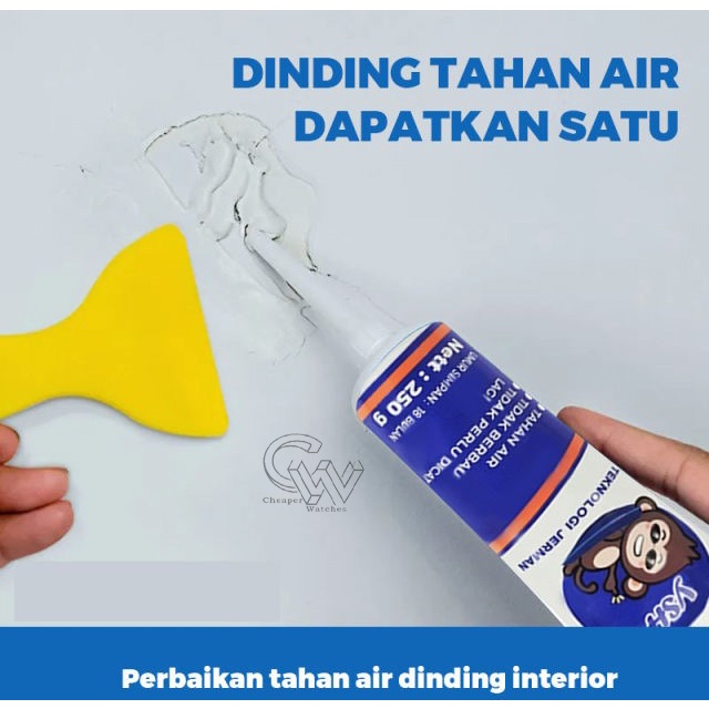 Cheaper-Cream Penambal Dinding Wall Repair Pasta Penambal Lubang Dinding