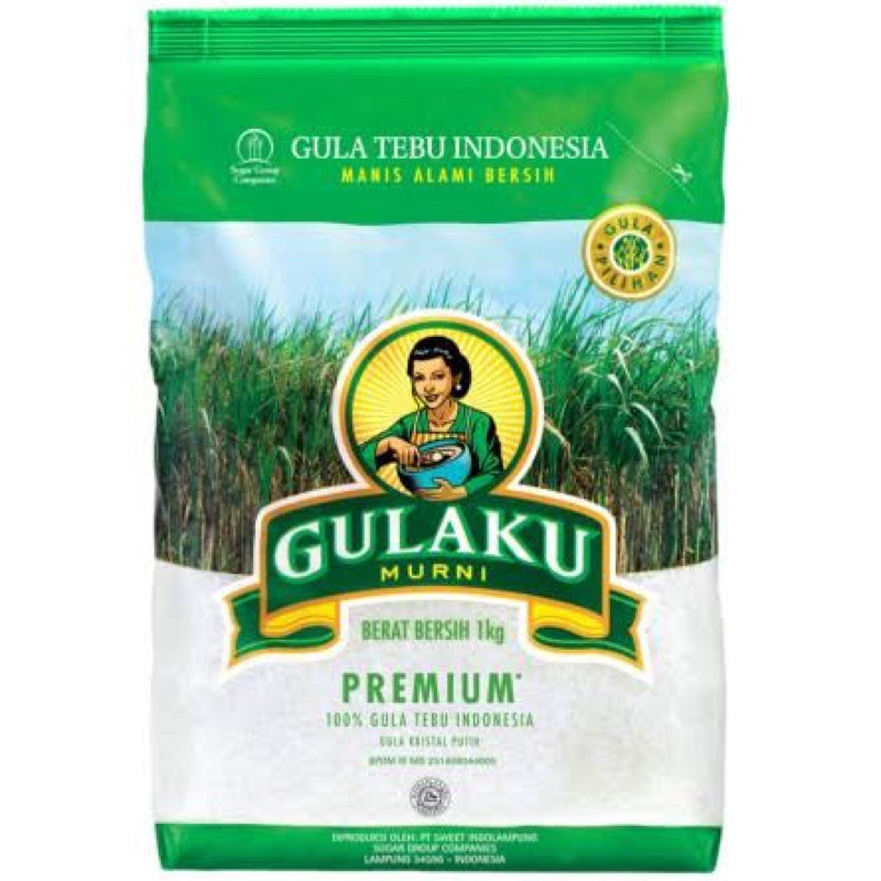 Gulaku / Gula Pasir 1 KG / Gula Premium