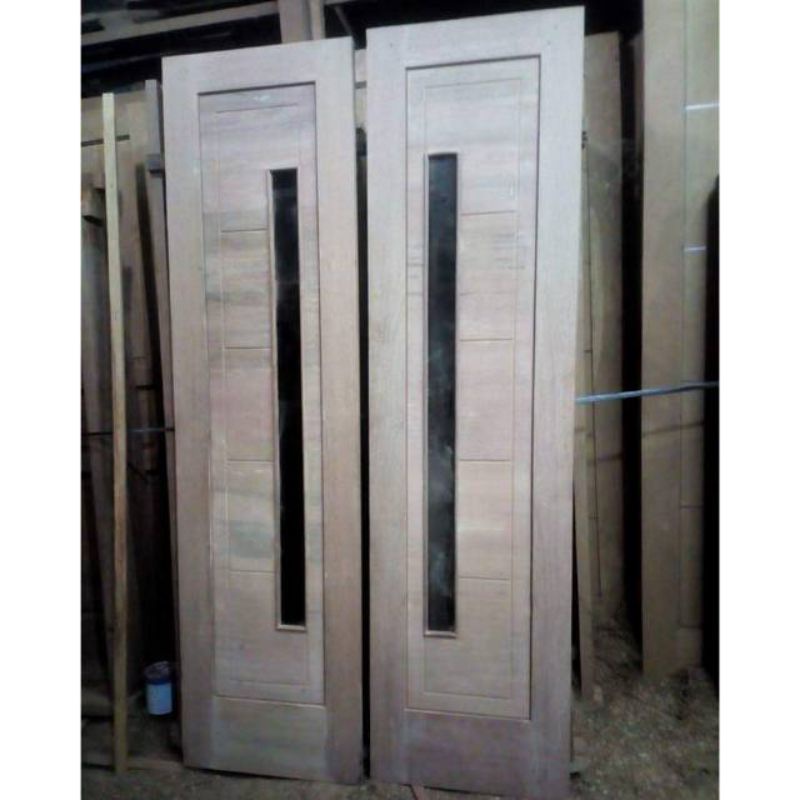 PINTU UTAMA KAYU KAMPER + KUSEN