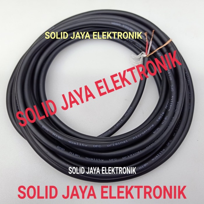 KABEL MIC BMA ORIGINAL KABEL STEREO MICROPHONE BMA OFC TEMBAGA ASLI