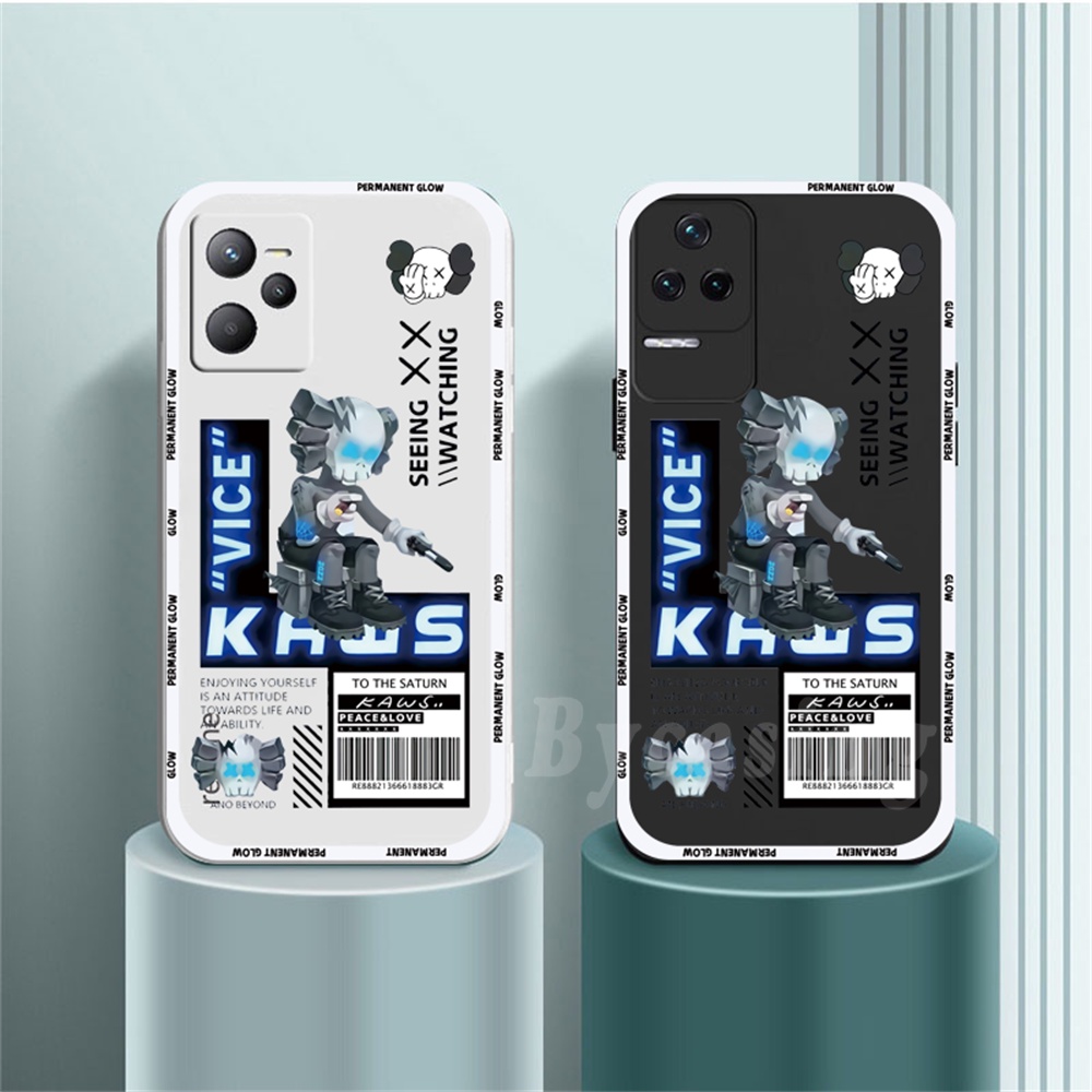 Casing Silikon Xiaomi Poco F4 GT Poco F3 Poco X3 NFC X3 Pro M3 Pro Redmi 10C 10A 9C 9A 9T 10 Note 10 5G Motif KAWS