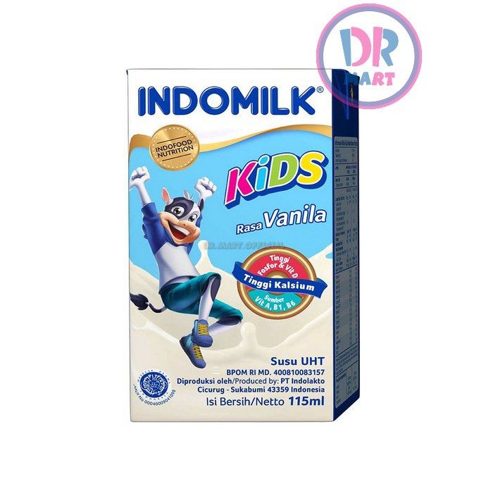 

Indomilk Kids UHT Vanila 115ml