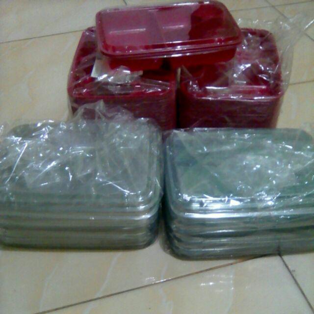 Box Bento / Tray Bento / Lunch Box Bento Sekat / Lunch Box / Kotak Makan Bento