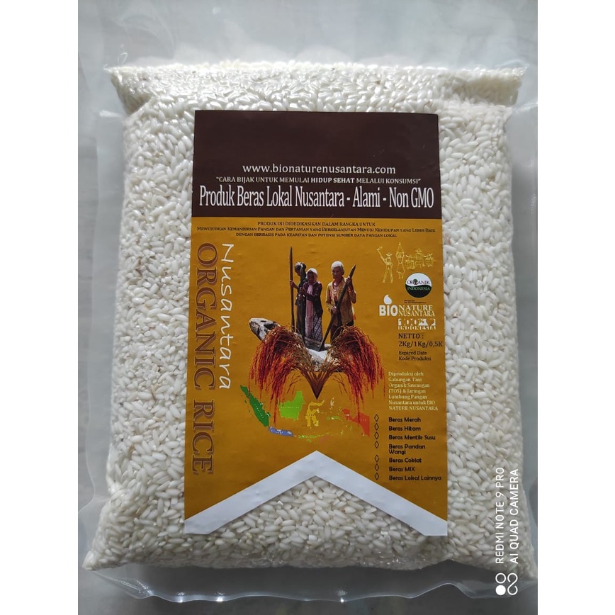 

BERAS PUTIH ORGANIK (WHITE RICE ORGANIC) | BERAS MENTIK SUSU ORGANIK | BERAS ORGANIK