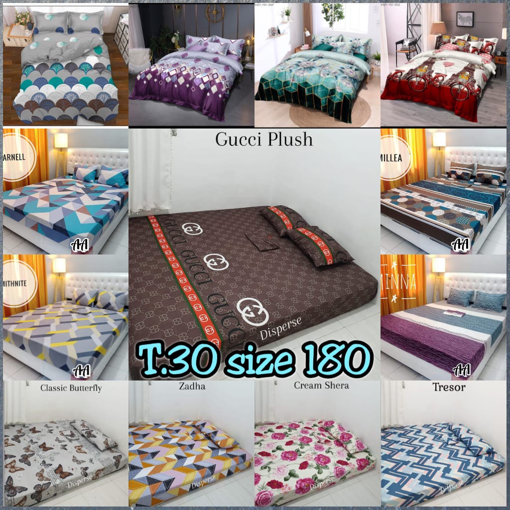 Sprei Homemade 180x200 Tinggi 30 cm (04)