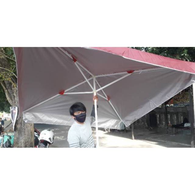 Payung tenda (payung persegi)