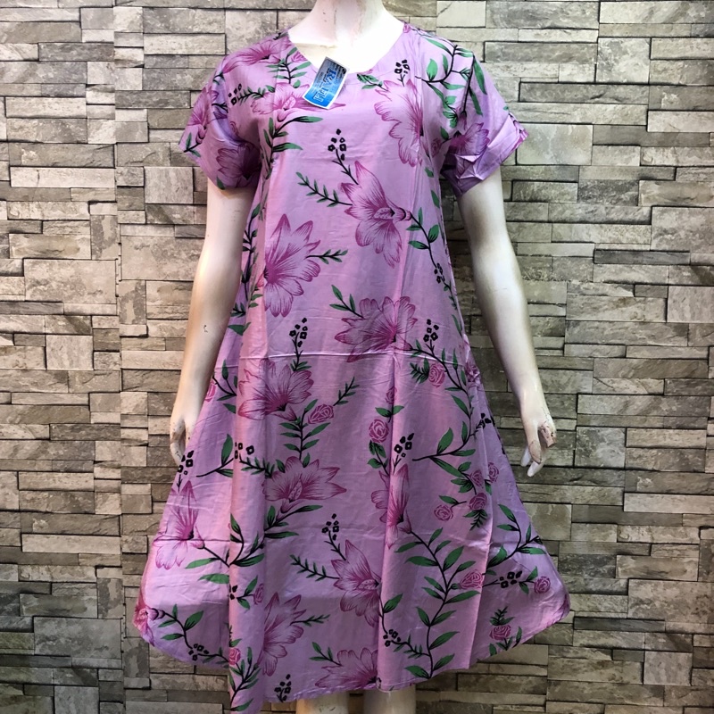 DASTER BALI MURAH MOTIF KEMBANG | BATIK AQILAH-OB 4