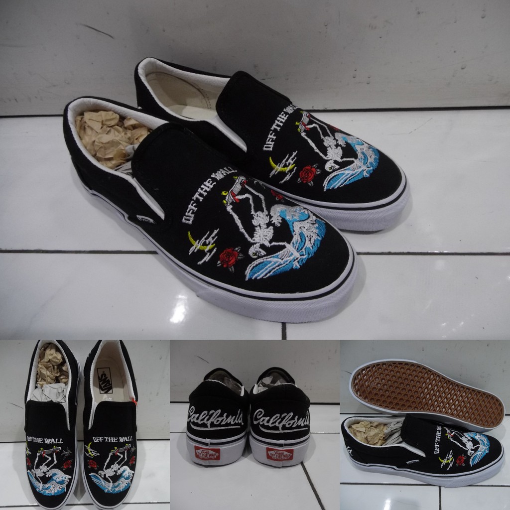 grateful dead slip on vans