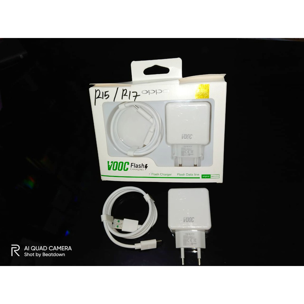 Charger OPPO R15 R17 VOOC Type C 4.0A Casan Oppo Flash Charge Kabel Data TYPE C FAST CHARGING