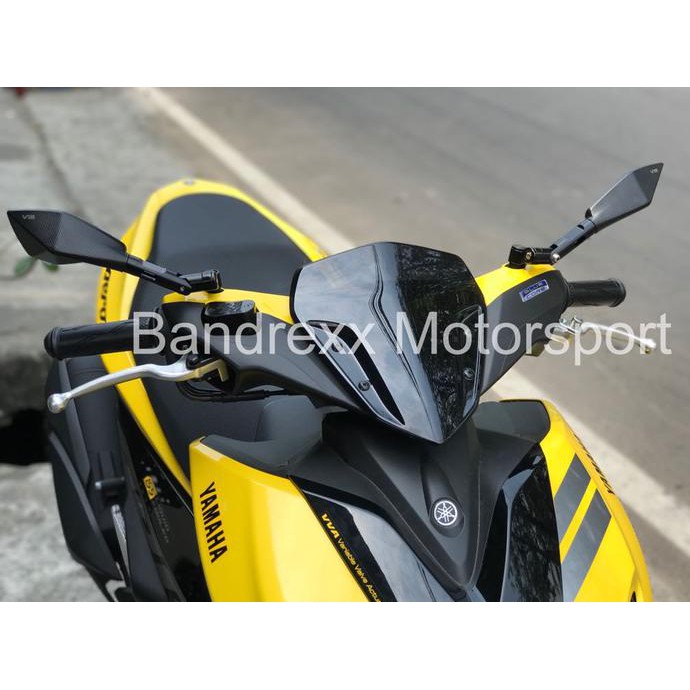 Spion Tomok V2 Rep.Rhizoma for Yamaha Aerox 155 - Merah