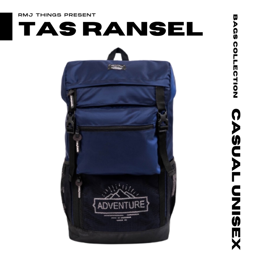 Tas Ransel Punggung Backpack Back Pack Sekolah Kuliah Kerja SMA Laptop Notebook Macbook Note Book Ma