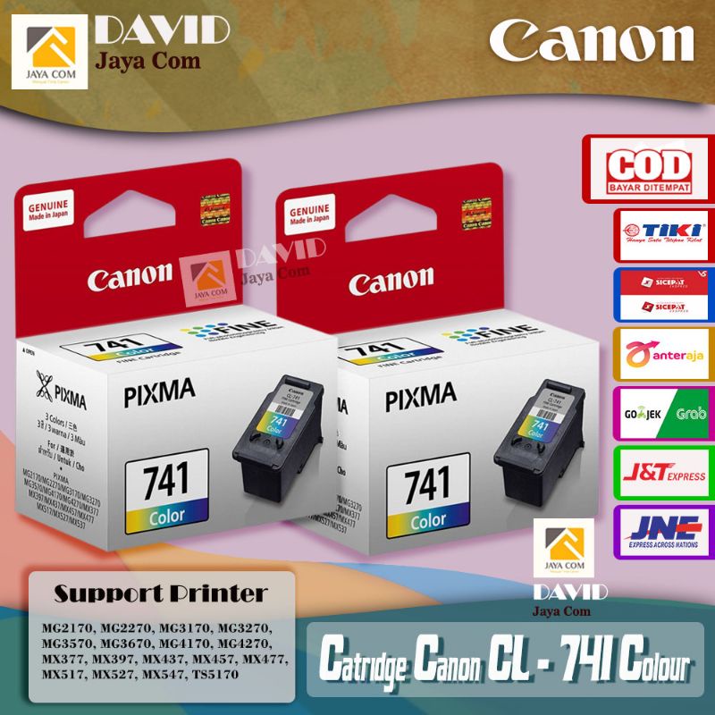 Cartridge Tinta Canon CL 741 Colour