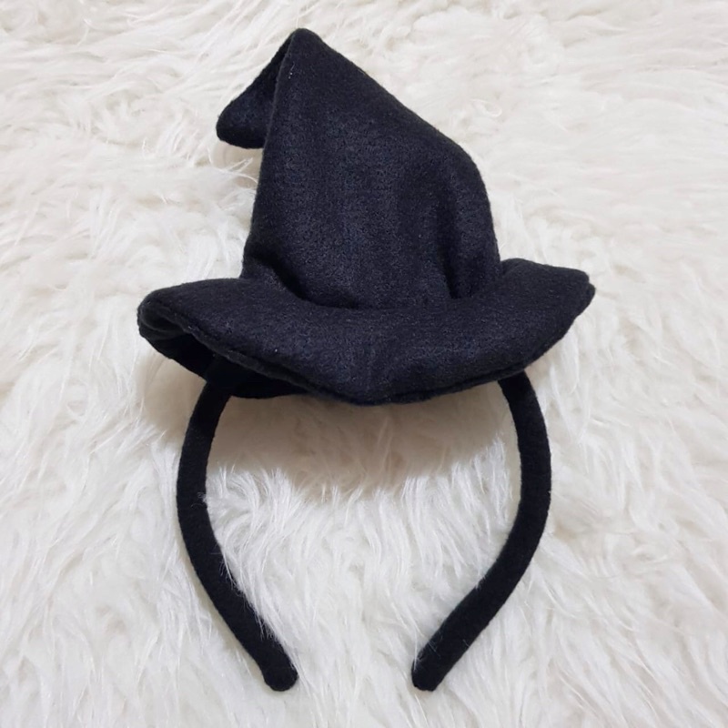 Bando Karakter Cosplay Harry Potter Topi Penyihir Witch Kostum Halloween Devil Evil Iblis