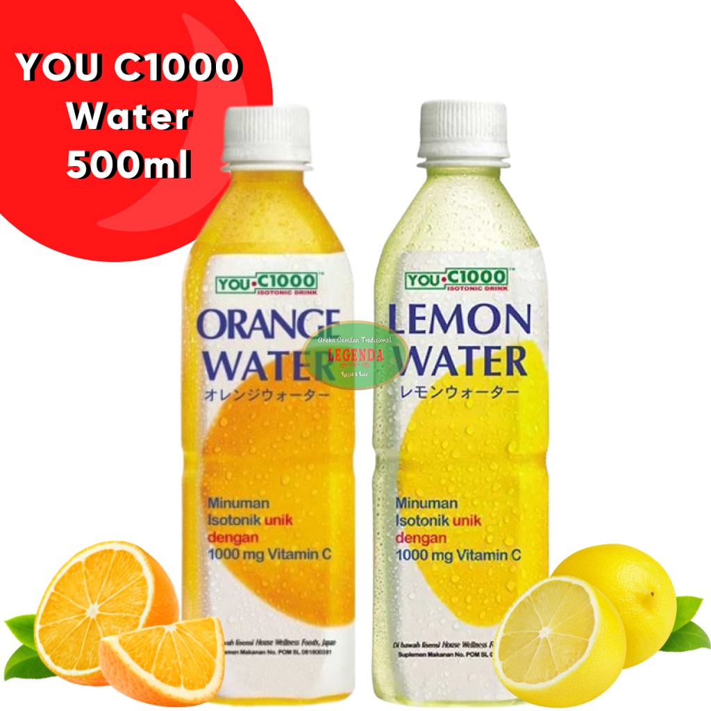 

YOU C 1000 Lemon Orange Water 500ML