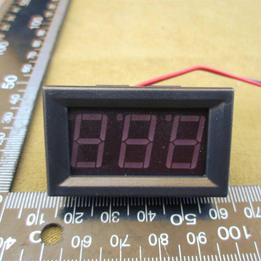 VOLTMETER DIGITAL DC 4.5-30V 0.56IN LED RED