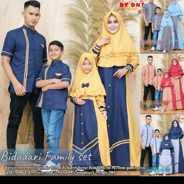Couple family,couple bidadari,set keluarga,bahan halus,tidak nerawang.nyaman dipake,good quality
