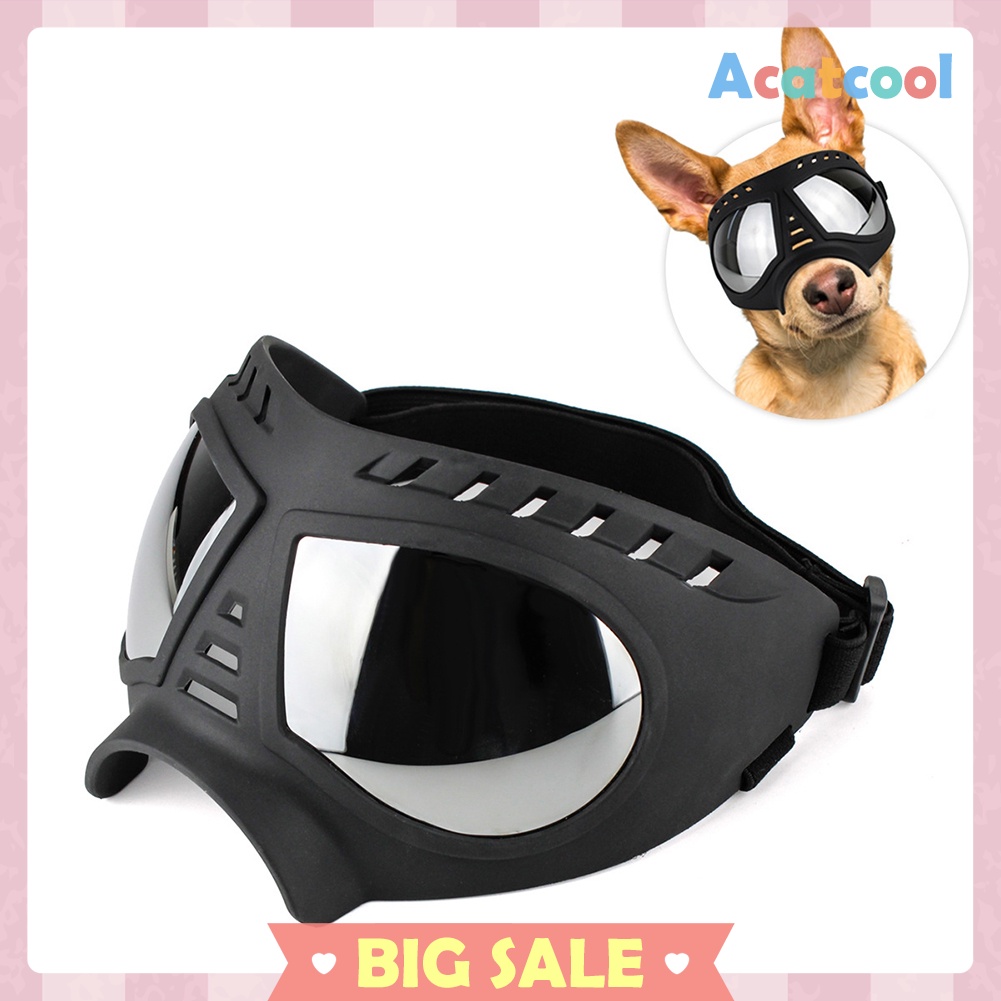 Cool Dog Sunglasses Anti-UV Goggles Pet Eye Wear Summer Glasses Accessory