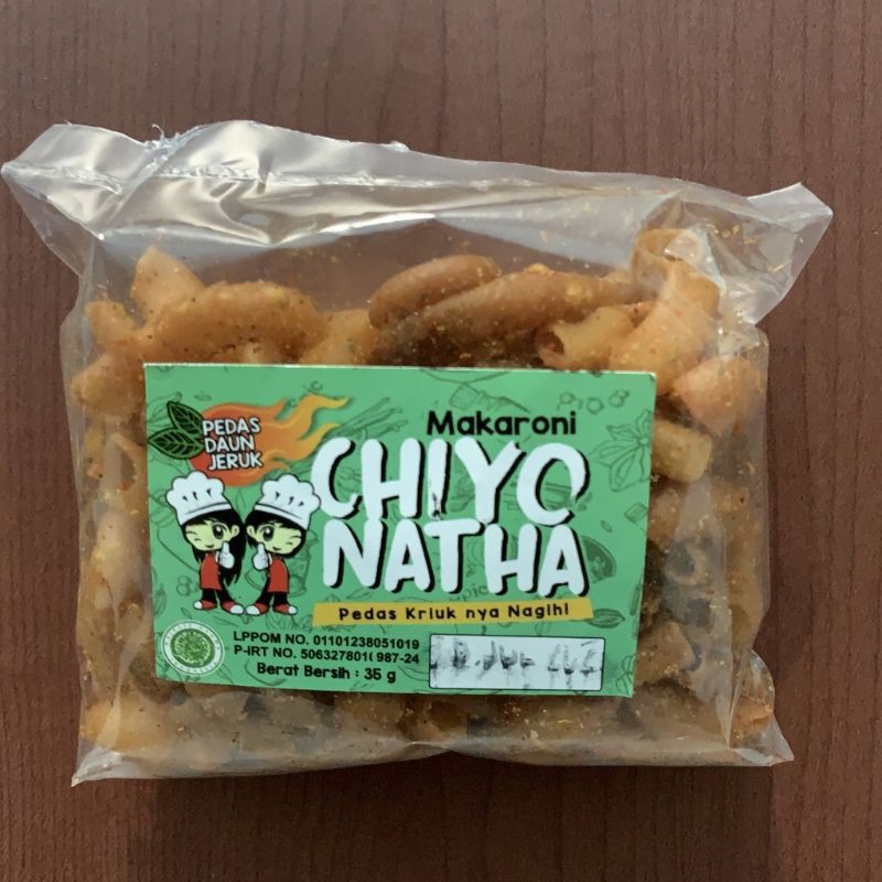 

makaroni chiyo Natha kemasan 35gr termurahh