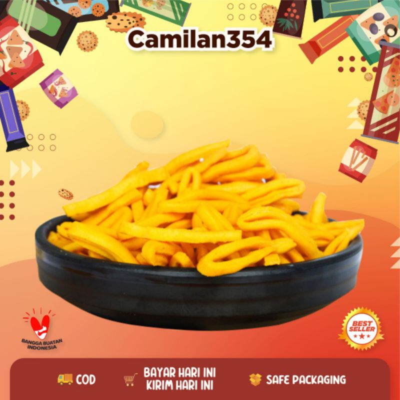 

Stik Lipat Gurih - 250gr / Stik Jarum Renyah Murah