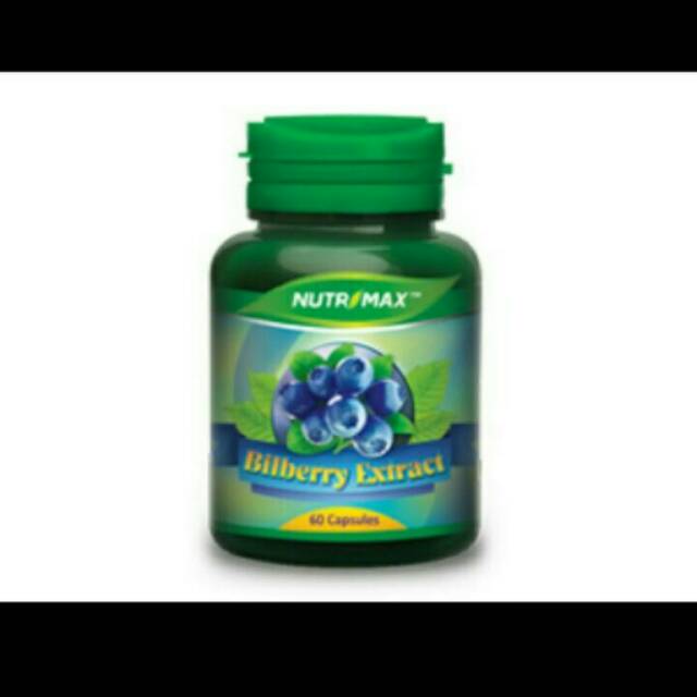 Nutrimax Bilberry Extract 60 Capsules