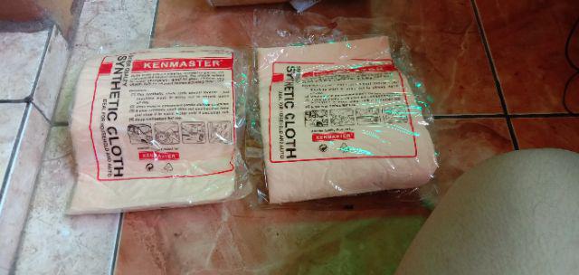 Big Chamois Synthetic Cloth Lap Pembersih Kanebo Kendaraan Motor Mobil Kenmaster Original