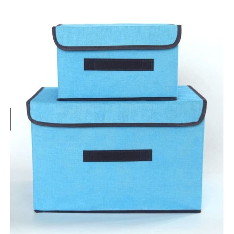 Storage Box Organizer Tempat / Kotak Penyimpanan Serbaguna Lipat 2in1